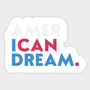 (Amer)ican Dream Sticker